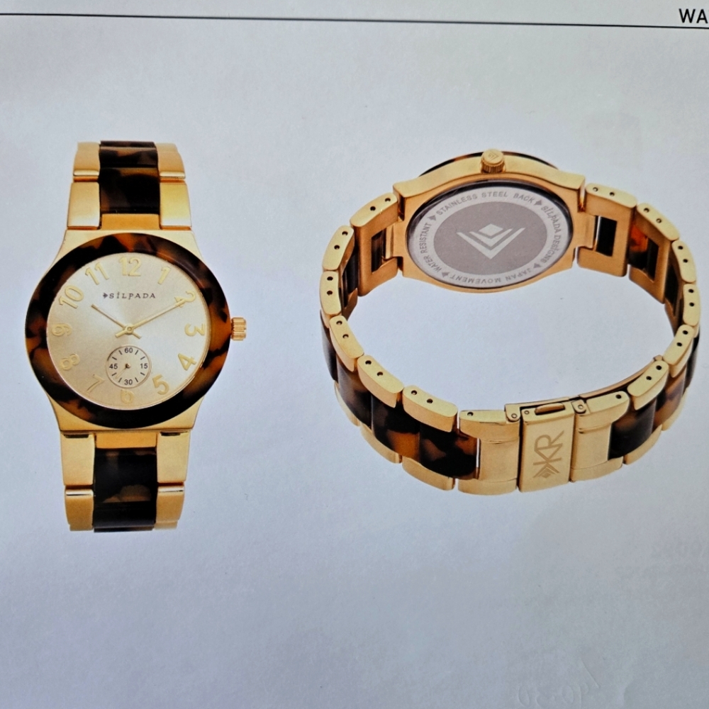 Silpada Timeless TORTOISE Watch - Picture 8 of 16
